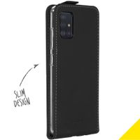Accezz Flip Case Samsung Galaxy A51 - Schwarz