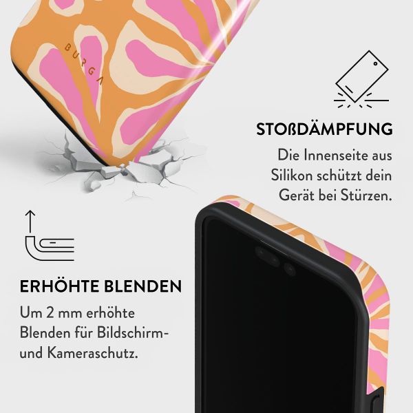 Burga Tough Back Cover für das iPhone 15 Pro - Aloha