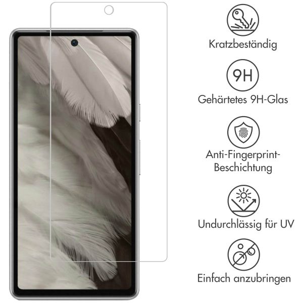 Selencia Screen Protector aus gehärtetem Glas Google Pixel 7a