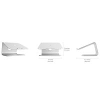 Rain Design mStand Laptop Stand - Laptopständer - Universal - Silber