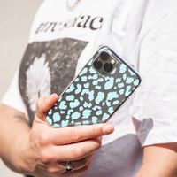 imoshion Design Hülle Huawei P30 Lite - Leopard - Blau