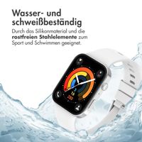 imoshion Silikonarmband für das Huawei Watch Fit 3 - Weiß