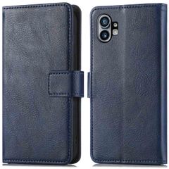 imoshion Luxuriöse Klapphülle Nothing Phone (1) - Dunkelblau