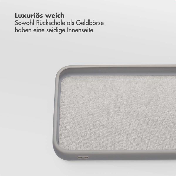 Selencia Olyn Abnehmbare Bookcase mit MagSafe Samsung Galaxy A56 - Grau