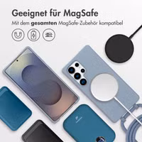 imoshion Color Backcover mit abnehmbarem Handykette und MagSafe Samsung Galaxy S25 Ultra - Ash Blue