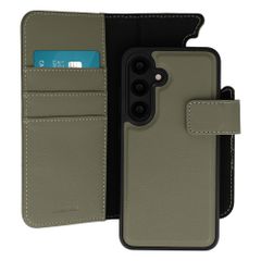 imoshion Herausnehmbare 2-in-1 Luxus-Bookcase Samsung Galaxy S25 - Grün
