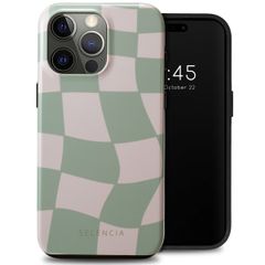 Selencia Vivid Back Cover Apple iPhone 15 Pro Max - Groovy Sage Green