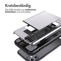 imoshion Backcover mit Kartenfach Apple iPhone 11 - Grau