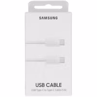 Samsung Original USB-C auf USB-C Kabel - 5A - 1 Meter - Weiß