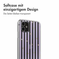 imoshion  Design Hülle für das iPhone 11 - Sparkle Lines Lavender