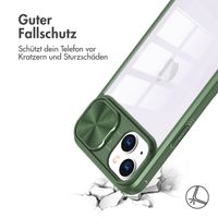 imoshion Back Cover mit Kameraschieber Apple iPhone 13 - Dunkelgrün