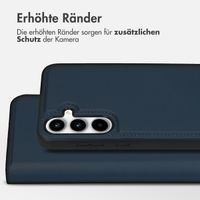 Accezz Premium Leather 2 in 1 Wallet Bookcase für das Samsung Galaxy A35 - Dunkelblau