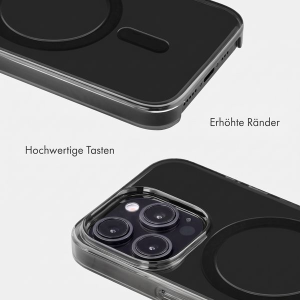 Accezz Lite Backcover mit MagSafe Apple iPhone 15 Pro - Smokey Clear
