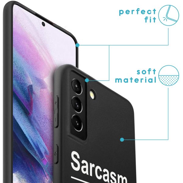 imoshion Design Hülle für das Samsung Galaxy S21 FE - Sarcasm