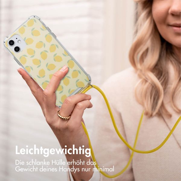 imoshion Design Hülle mit Band Apple iPhone 11 - Citrus Dream