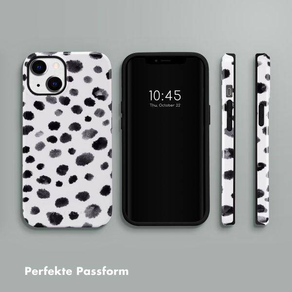 Selencia Vivid Tough Back Cover für das iPhone 14  - Trendy Leopard