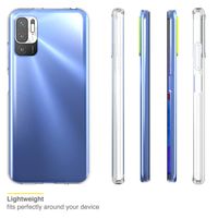 Accezz TPU Clear Cover für das Xiaomi Redmi Note 10 (5G) - Transparent