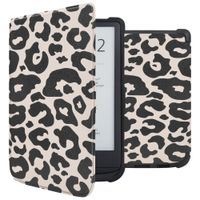 imoshion Design Slim Soft Case Sleepcover für das Pocketbook Touch Lux 5 / HD 3 / Basic Lux 4 / Vivlio Lux 5 - Leopard