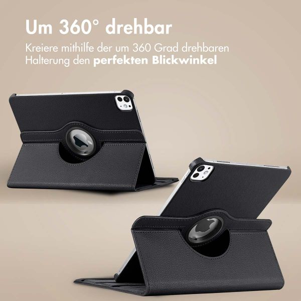 imoshion 360° drehbare Klapphülle Apple iPad Pro 13 (2024) M4 - Schwarz
