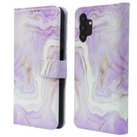 imoshion Design Klapphülle Samsung Galaxy A13 (5G) - Purple Marble