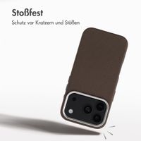 Accezz Mesh Backcover mit MagSafe Apple iPhone 17 Pro - Braun