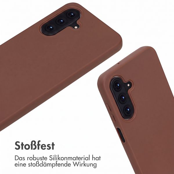 imoshion SilikonHülle mit Band Samsung Galaxy A37 (5G) - Braun