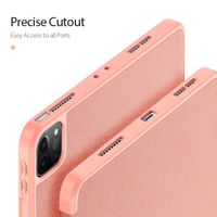 Dux Ducis Domo Klapphülle Apple iPad Pro 11 (2020) / iPad Pro 11 (2022) / Pro 11 (2021) - Rosa