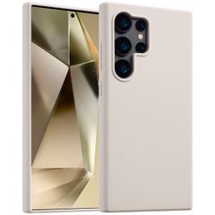 Accezz Liquid Silikoncase mit MagSafe Samsung Galaxy S24 Ultra - Stone