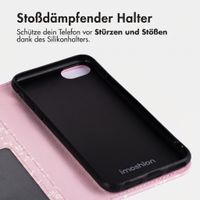 imoshion Design Klapphülle Apple iPhone 17e / 16e - Dusty Rose Blossoms