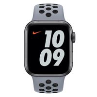 Apple Sport Band für die Apple Watch Series 1-10 / SE / Ultra (2) - 42/44/45/46/49 mm - Obsidian Mist / Black