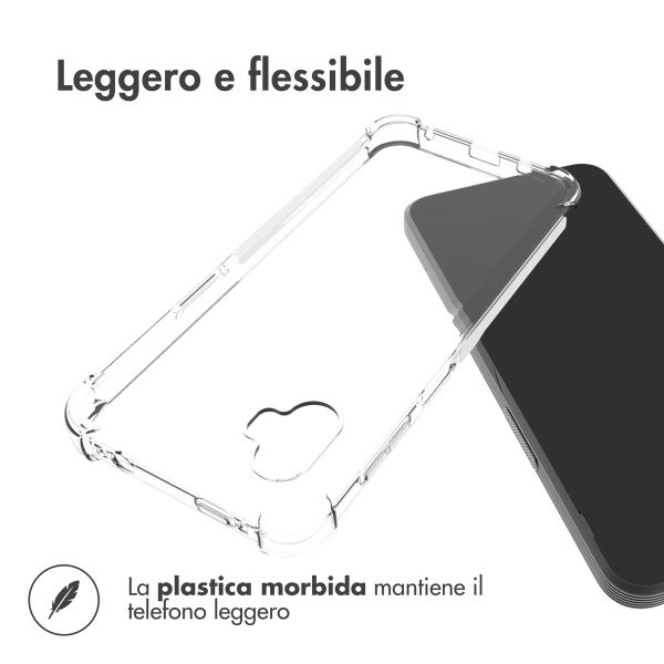 imoshion Shockproof Case Samsung Galaxy Xcover 6 Pro - Transparent