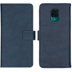 imoshion Luxuriöse Klapphülle Xiaomi Redmi Note 9 Pro / 9S - Dunkelblau