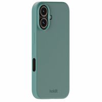 Holdit Silicone Case für das iPhone 16 Plus - Moss Green