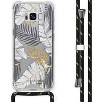 imoshion Design Hülle mit Band für das Samsung Galaxy S8 - Glamour Botanic