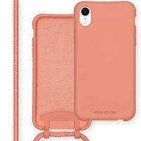 imoshion Color Backcover mit abtrennbarem Band Apple iPhone Xr - Peach