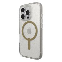 ZAGG Milan Snap Case mit MagSafe für das iPhone 16 Pro - Gold Glitter