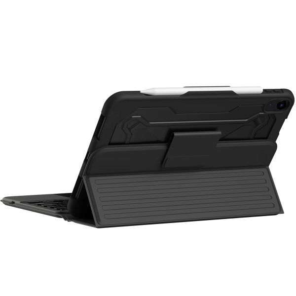 UAG Rugged Bluetooth-Tastatur Klapphülle mit Trackpad für das Apple iPad 11 (2025) 11 Zoll A16 / iPad 10 (2022) 10.9 Zoll - Schwarz