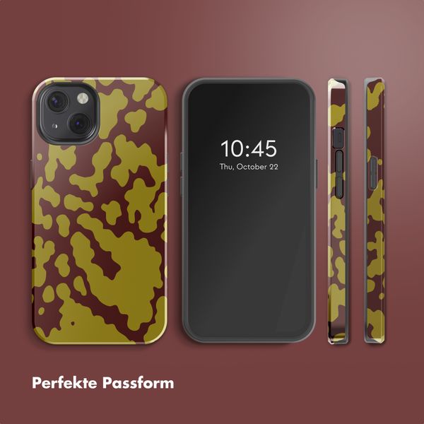 Selencia Vivid Rückabdeckung mit MagSafe Apple iPhone 13 - Moo'd Olive Dust