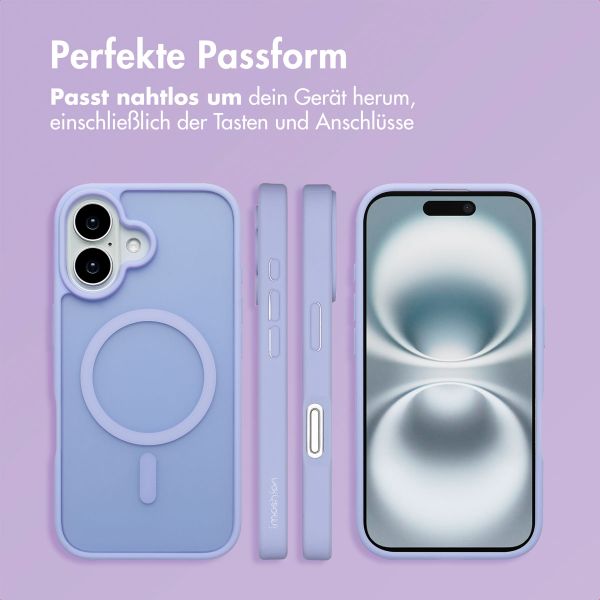 imoshion Color Guard Back Cover mit MagSafe für das Apple iPhone 16 - Lilac
