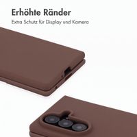 Accezz Liquid Silikoncase mit MagSafe Samsung Galaxy Z Fold 8 Ultra - New Tea Brown
