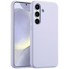 Accezz Liquid Silikoncase Samsung Galaxy S25 Plus - Violett