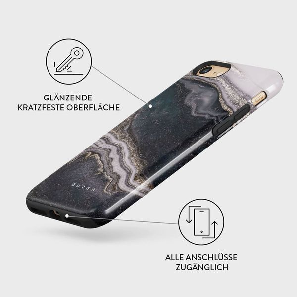 Burga Tough Back Cover für das iPhone SE (2022 / 2020) / 8 / 7 - Magic Night