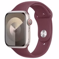 Apple Sport Band für die Apple Watch Series 1 bis 10 / SE / Ultra (2) (44/45/46/49 mm) - Größe S/M - Mulberry