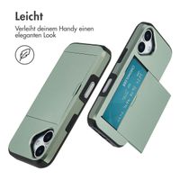 imoshion Backcover mit Kartenfach Apple iPhone 17 - Grün