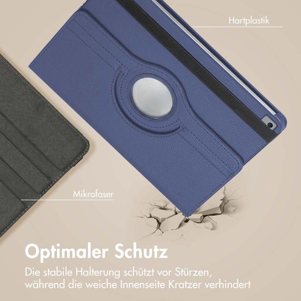 imoshion 360° drehbare Klapphülle Apple iPad Air 3 (2019) / Pro 10.5 (2017) - Dunkelblau
