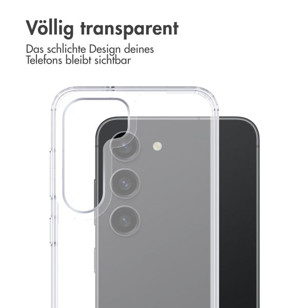 imoshion ﻿Back Cover mit Ständer für das Samsung Galaxy S23 - Transparent