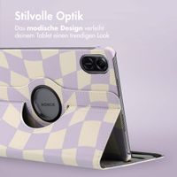 imoshion 360° drehbare Design Klapphülle für das Honor Pad X9 - Dancing Cubes