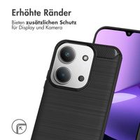 imoshion Brushed Back Cover Xiaomi Redmi 15C (5G) - Schwarz