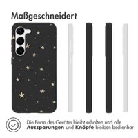 imoshion Design Hülle für das Samsung Galaxy S23 Plus - Sterne / Schwarz