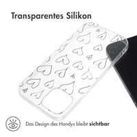 imoshion Design Hülle für das iPhone 14 - Hearts